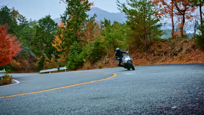 Former MotoGP rider takes Suzuki’s new Katana for a spin